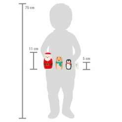 Jul<small foot Matryoshka dukker - Jul