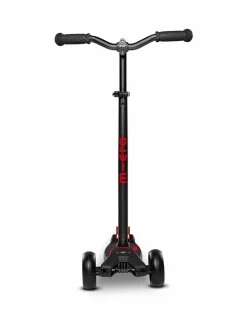 Løbehjul|Løbecykler<Micro - Maxi Deluxe Pro, Sort/Rød