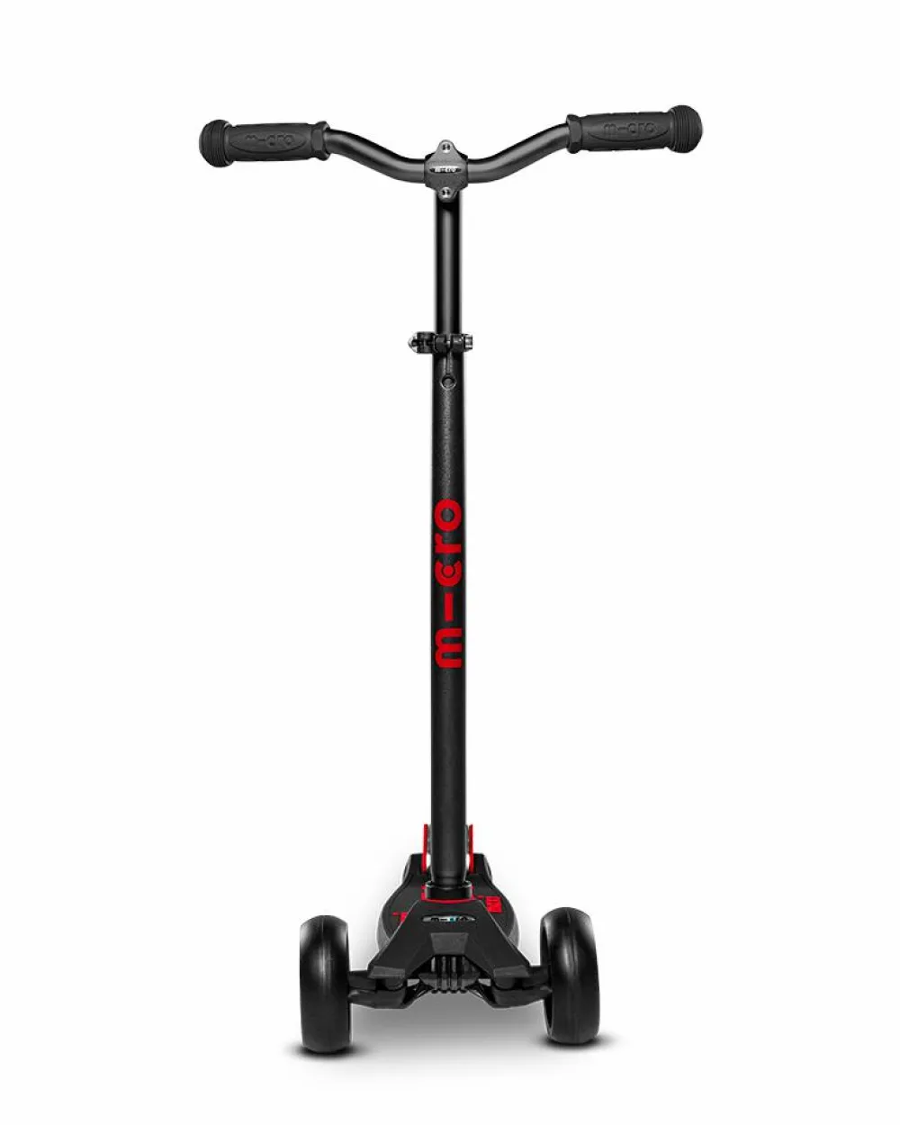 Løbehjul|Løbecykler<Micro - Maxi Deluxe Pro, Sort/Rød