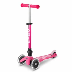 Løbehjul|Løbecykler<Micro - Mini Deluxe foldbar LED, Pink
