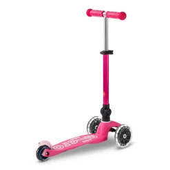 Løbehjul|Løbecykler<Micro - Mini Deluxe foldbar LED, Pink