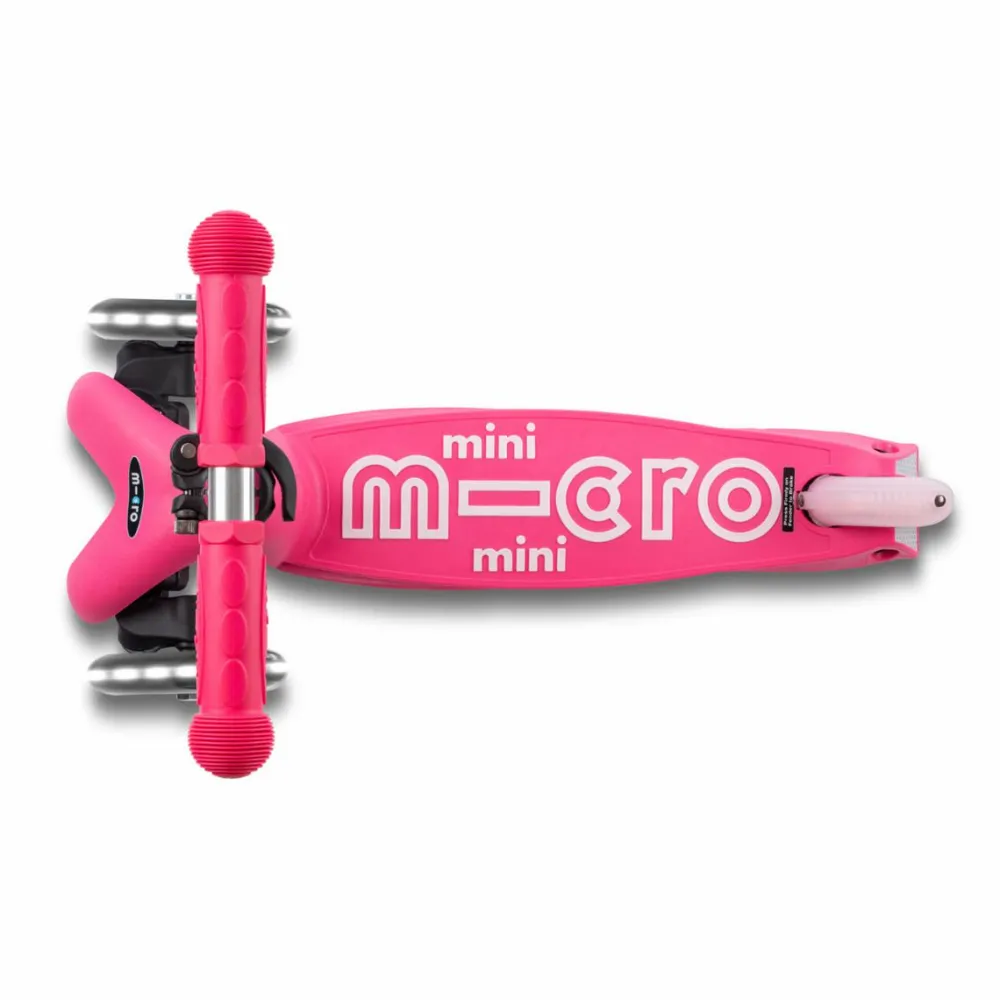 Løbehjul|Løbecykler<Micro - Mini Deluxe foldbar LED, Pink