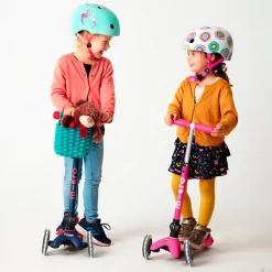 Tumlinge Legetøj|Løbehjul<Micro - Mini Deluxe foldbar LED, Marineblå