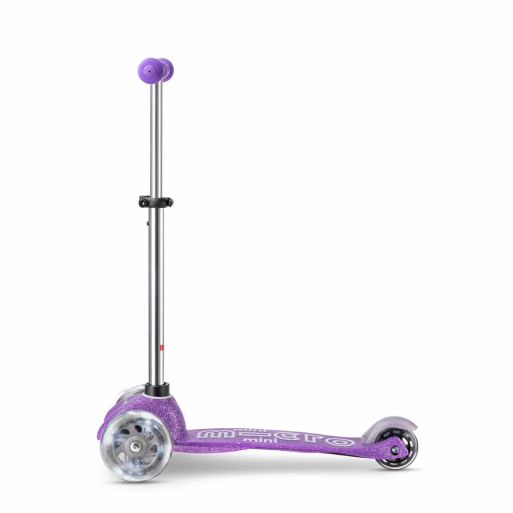 Løbehjul|Tumlinge Legetøj<Micro - Mini Deluxe Glitter LED, Lilla