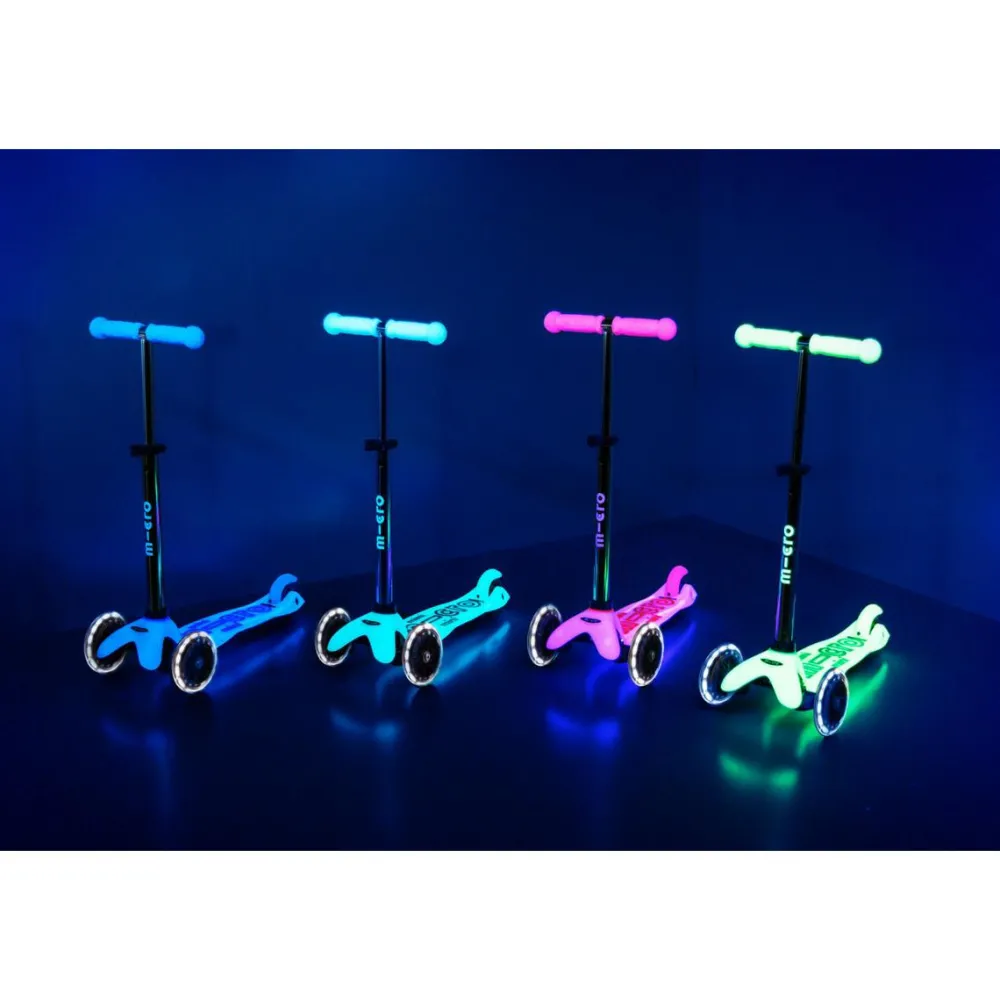 Løbehjul|Tumlinge Legetøj<Micro - Mini Deluxe Glow LED Plus, Aqua