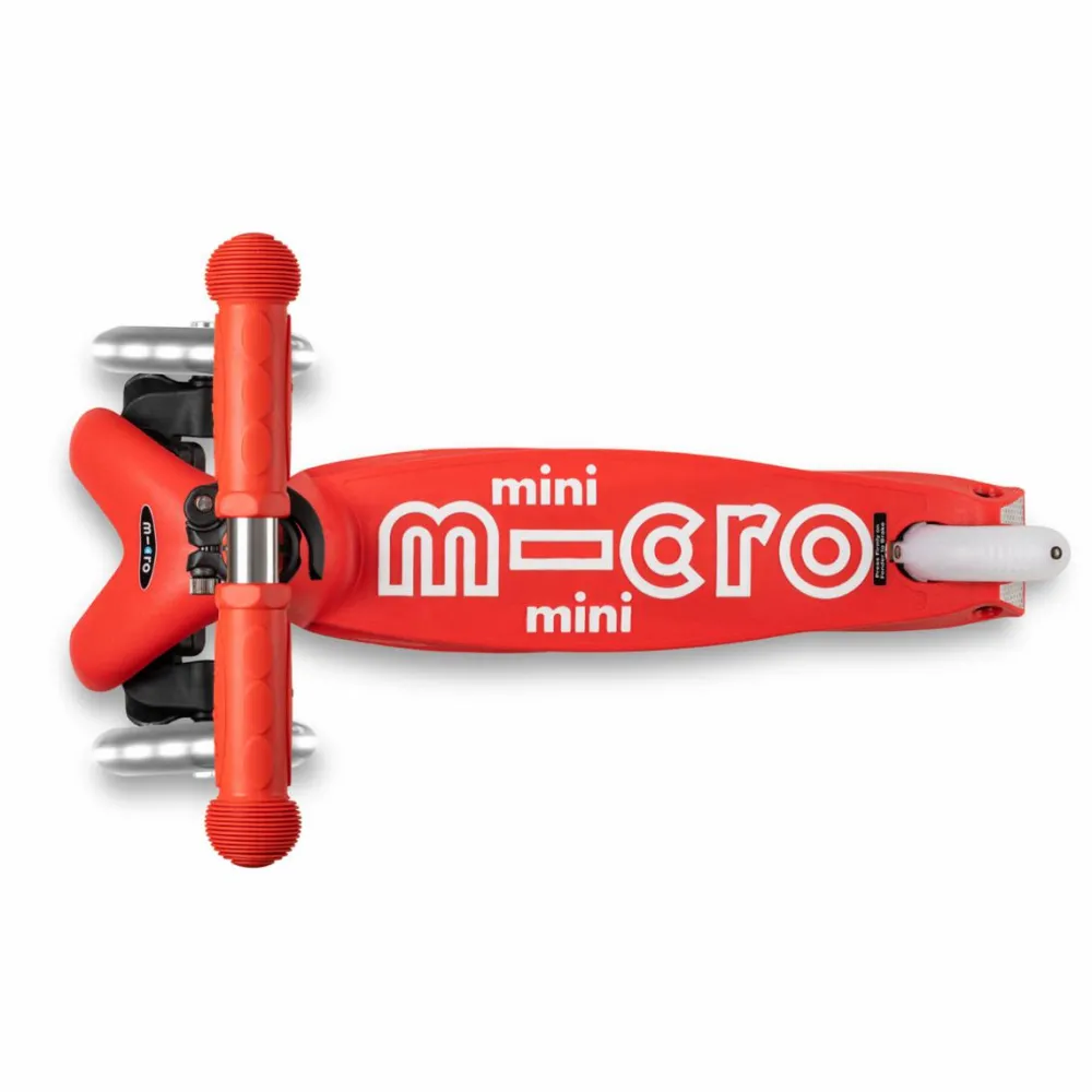 Tumlinge Legetøj|Løbehjul<Micro - Mini Deluxe LED, Rød