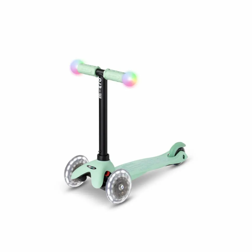Løbehjul|Løbecykler<Micro - Mini2grow Deluxe Magic LED, Mint