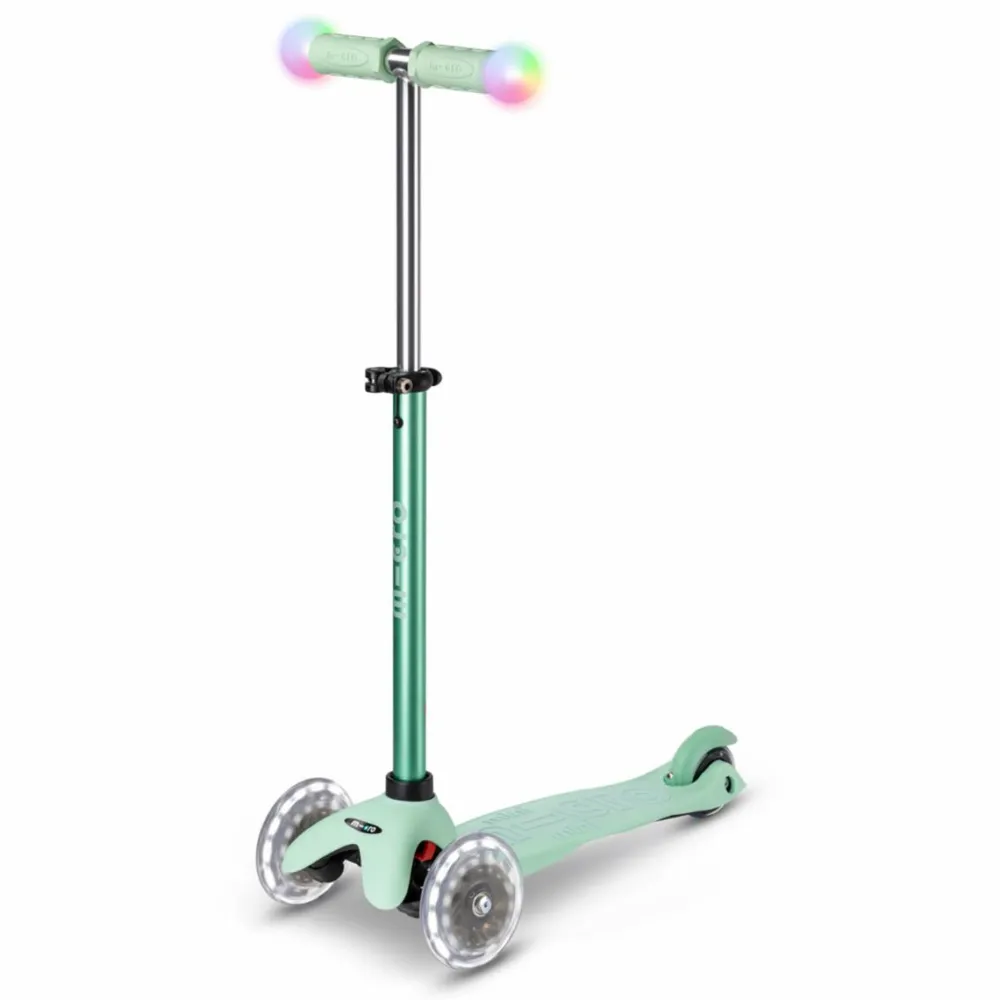 Løbehjul|Løbecykler<Micro - Mini2grow Deluxe Magic LED, Mint