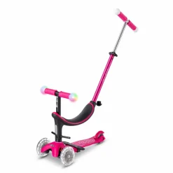 Løbehjul|Løbecykler<Micro - Mini2grow Deluxe Magic LED, Pink