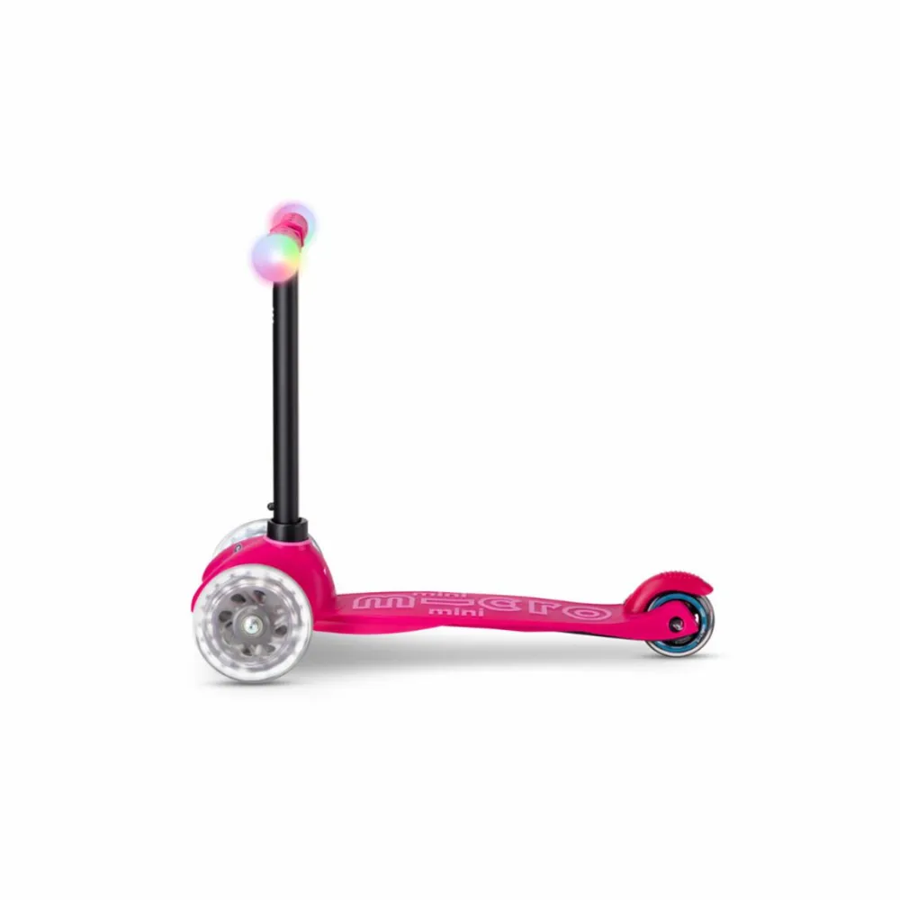 Løbehjul|Løbecykler<Micro - Mini2grow Deluxe Magic LED, Pink