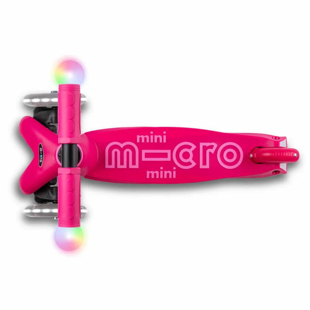 Løbehjul|Løbecykler<Micro - Mini2grow Deluxe Magic LED, Pink
