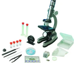 Eksperimenter|Astronomi< Mikroskop - starterkit i kuffert