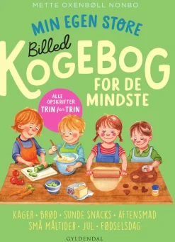 Med I Køkkenet|Børnebøger< Min egen store billedkogebog for de mindste