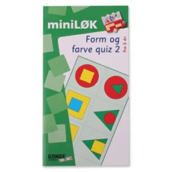 Skolesjov|Montessori< mini-LØK - Form og farve quiz 2