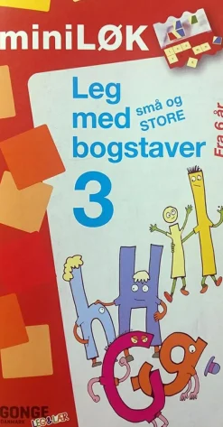 Skolesjov|Montessori< mini-LØK - Leg med små og store bogstaver 3