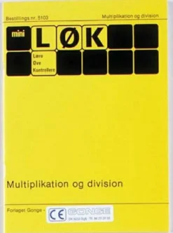 Vis Alle Varer (Særlige Behov)|Logik & Talforståelse<miniLØK mini-LØK - Multiplikation og division
