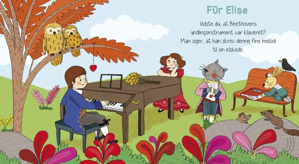Børnebøger|Babylegetøj<Forlaget Bolden Min lille Beethoven