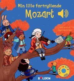 Tumlinge Legetøj|Børnebøger<Forlaget Bolden Min lille fortryllende Mozart - En bog med lyd