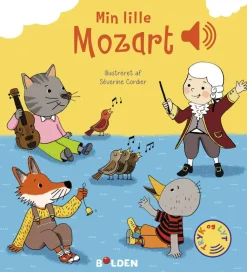 Børnebøger|Babylegetøj<Forlaget Bolden Min lille Mozart - En bog med lyd