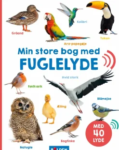 Børnebøger<Forlaget Bolden Min store bog med fuglelyde