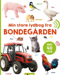 Børnebøger<Forlaget Bolden Min store lydbog fra bondegården