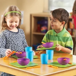 Legekøkken & Legemad|Tumlinge Legetøj<Learning Resources Mit første spisestel, 24 dele
