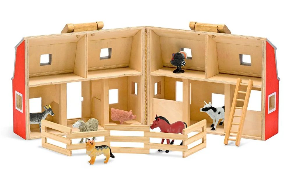 Dukkehus & Legesæt<Melissa & Doug Mobil Bondegård