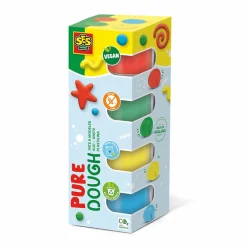Kreativ Leg|Tumlinge Legetøj<SES Creative Modellervoks - Pure, 4 x 90 gr.