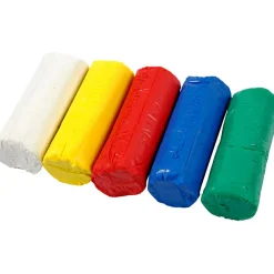 Taktil / Følesans|Kreativ Leg<Creativ Company Modellervoks Soft Clay - Basisfarver, 400 gr.