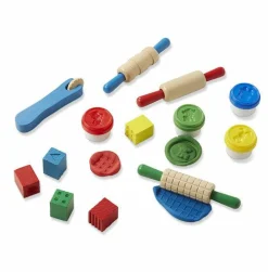 Kreativ Leg<Melissa & Doug Modellervokssæt m. værktøj i træ