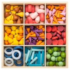 Trælegetøj|Montessori< Montessori sorteringssæt, 240 dele