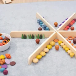 Trælegetøj|Montessori<tickit® Montessori startsæt, 168 dele