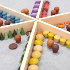 Trælegetøj|Montessori<tickit® Montessori startsæt, 168 dele
