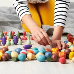 Trælegetøj|Montessori<tickit® Montessori startsæt, 168 dele