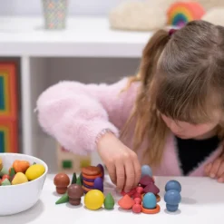 Trælegetøj|Montessori<tickit® Montessori startsæt, 168 dele