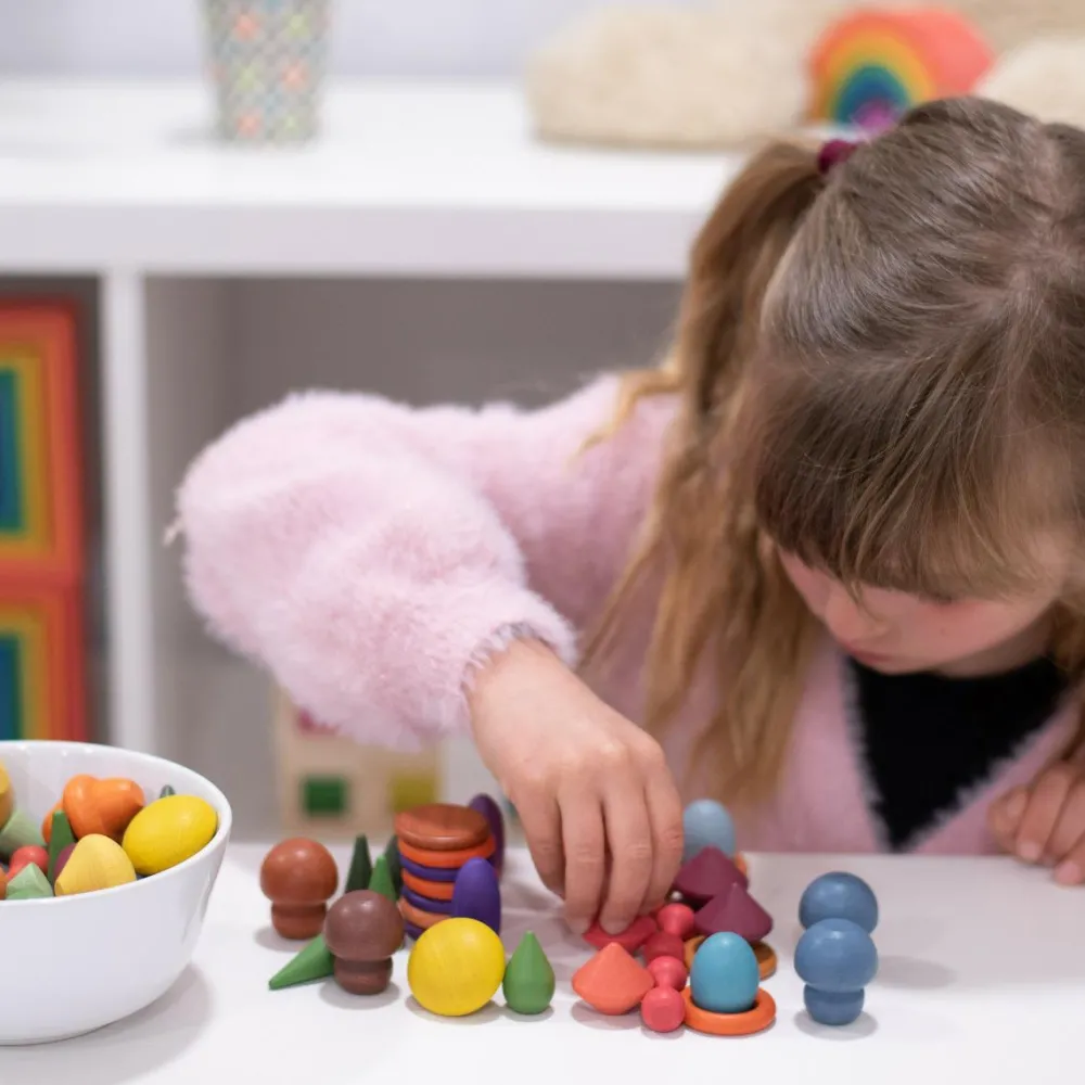 Trælegetøj|Montessori<tickit® Montessori startsæt, 168 dele