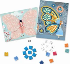 Kreativ Leg<Djeco Mosaikleg - Sommerfugle