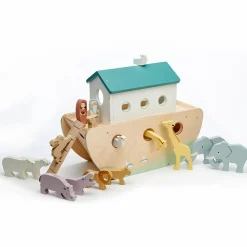 Trælegetøj|Dyrefigurer<Tender Leaf Noahs Ark - Inkl 10 dyrepar