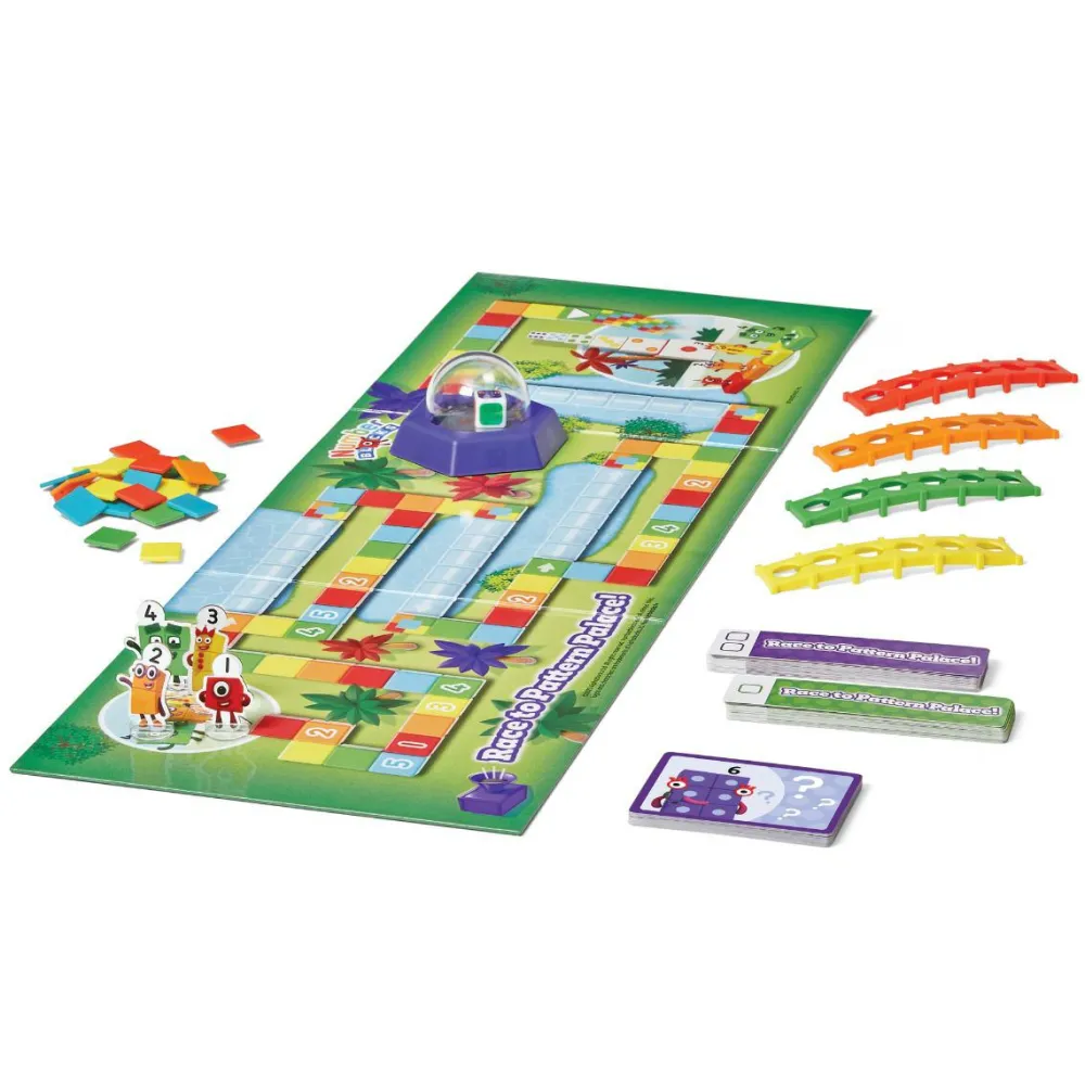 Skolesjov|Matematik & Leg<Learning Resources Numberblocks brætspil - Mønster paladset