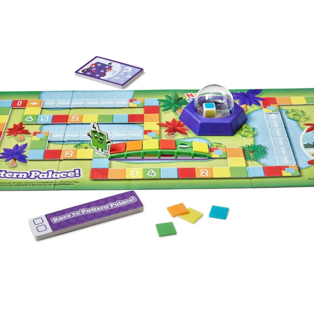 Skolesjov|Matematik & Leg<Learning Resources Numberblocks brætspil - Mønster paladset