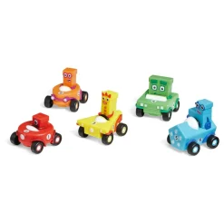 Skolesjov|Matematik & Leg<Learning Resources Numberblocks - Fem gode venner i deres biler