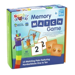 Logik & Talforståelse|Skolesjov<Learning Resources Numberblocks - Huskespil