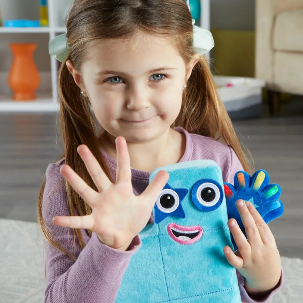 Matematik & Leg|Bamser<Learning Resources Numberblocks plys - Fem (Sing-Along)