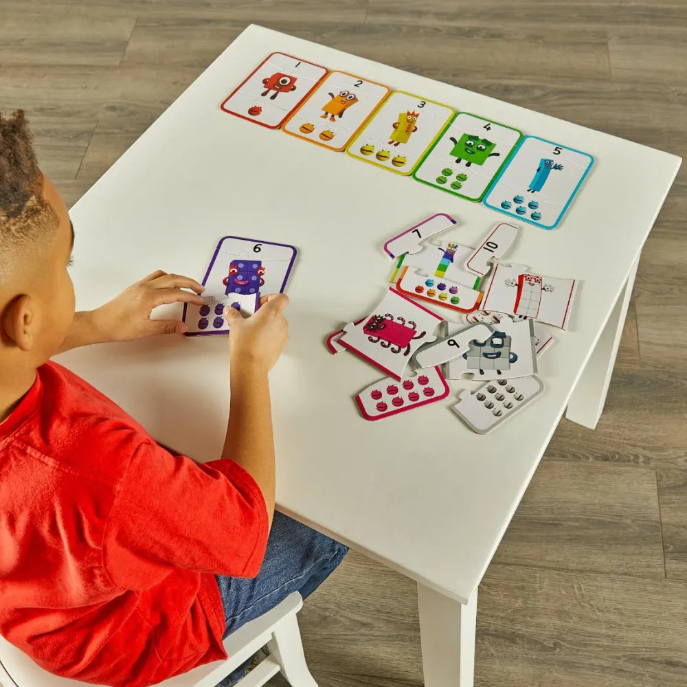 Skolesjov|Matematik & Leg<Learning Resources Numberblocks - Tællepuslespil