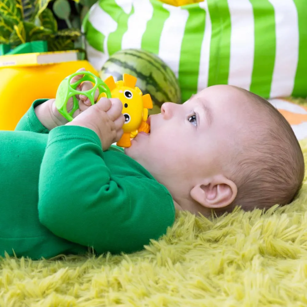 Bolde|Babylegetøj<Bright Starts Oball bideringe, 2 stk
