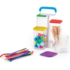 Kreativ Leg|Tegne- & Malegrej<Learning Resources Opbevaringssystem - Transparent