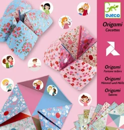 Kreativ Leg<Djeco Origami - Flip-flappere i lyse farver