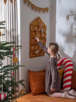 Jul<Fabelab 1-24 pakkekalender m. lommer - Nostalgi