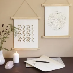 Kreativ Leg|Tegne- & Malegrej<Creativ Company Papirkunst - Papercuts m. 3D-effekt, 2 stk
