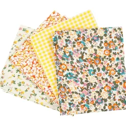 Påske|Kreativ Leg<Creativ Company Patchworkstof 45 x 55 cm - Gul, 4 stk